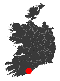 Map of Kinsale Ireland